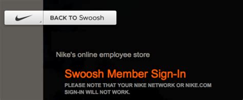 swoosh member sign in